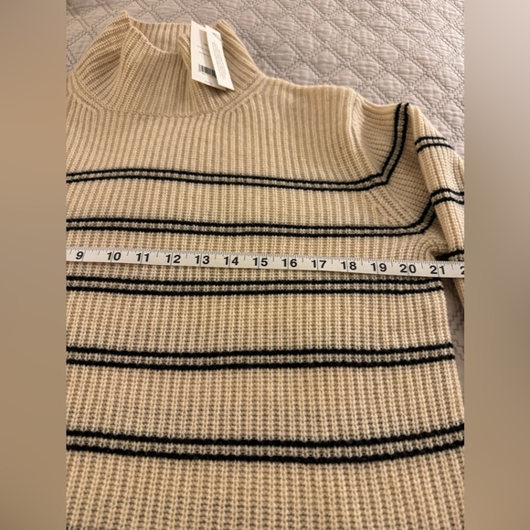 COPY - VINCE
Cashmere Striped Turtleneck Sweater - Picture 10 of 10
